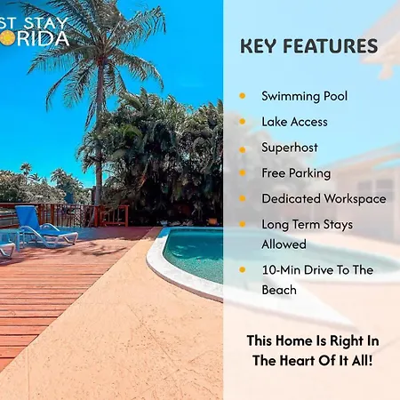 Luxury Oakland Park Retreat Pool Lake Access